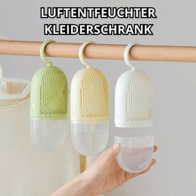 Kleiderschrank-Luftentfeuchter mit Feuchtigkeitsauffangbox