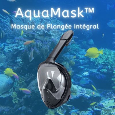 AquaMask™ - Masque de Plongée Intégral