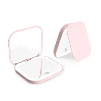 Miroir de maquillage compact avec Zoom