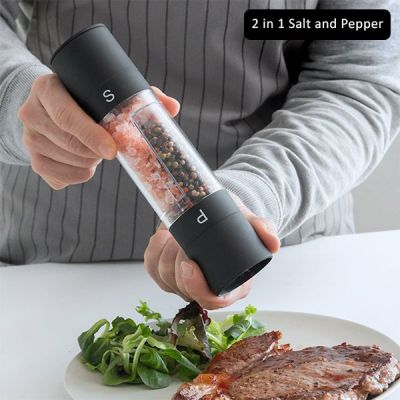 Moulin 2 en 1 Sel et à Poivre InnovaGoods