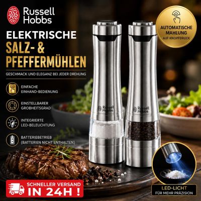 Elektrische Salz- und Pfeffermühlen Russell Hobbs