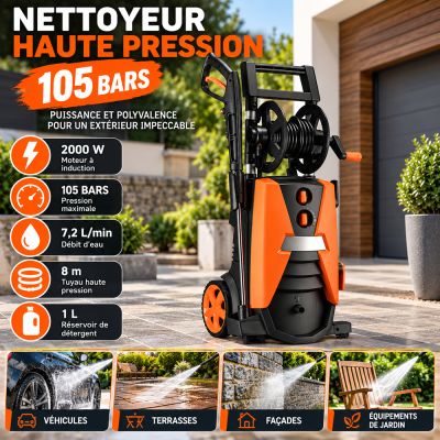 Nettoyeur haute pression 105 bars