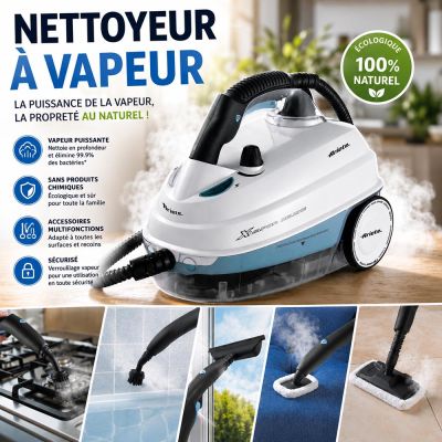 Nettoyeur Vapeur Portable Ariete Xvapor Deluxe