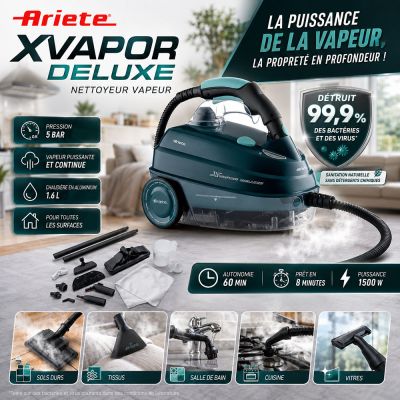 Nettoyeur vapeur Ariete XVapor Deluxe