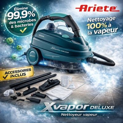 Nettoyeur vapeur Ariete XVapor Deluxe