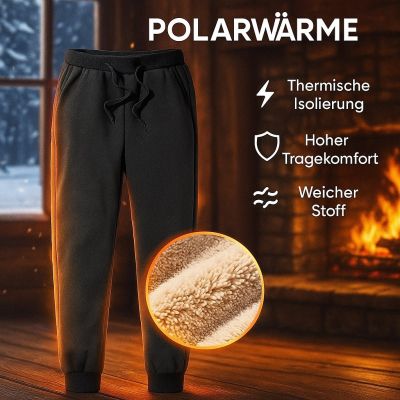 Jogginghose Winter Fleece mit Taschen