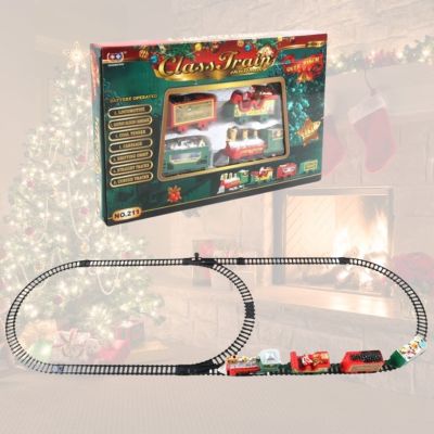 Elektrischer kleiner Weihnachtszug / 216 cm