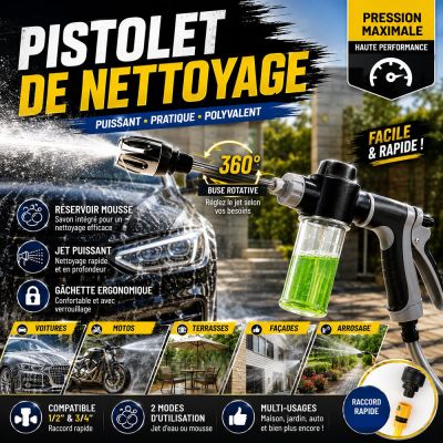Pistolet de Nettoyage