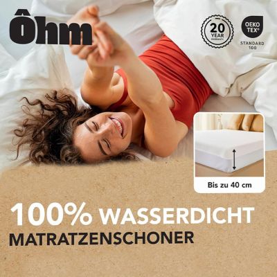 Ôhm Wasserdichter Matratzenschoner