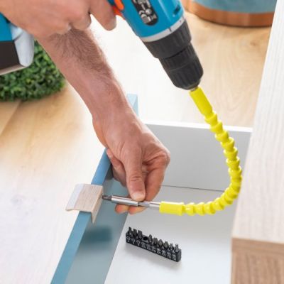 Rallonge Flexible Magnétique pour Tournevis avec Accessoires