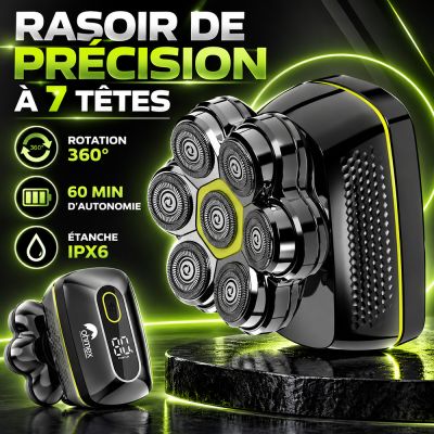 Rasoir de Précision à 7 Têtes