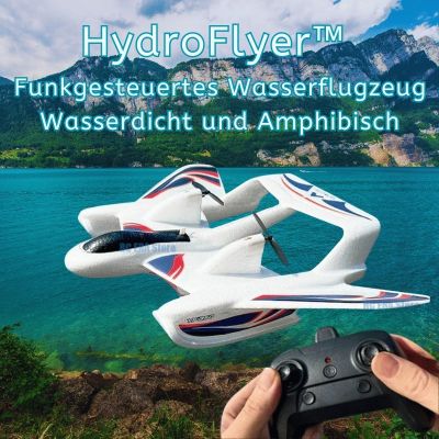 HydroFlyer™ - Ferngesteuertes Wasserflugzeug Wasserdicht und Amphibisch