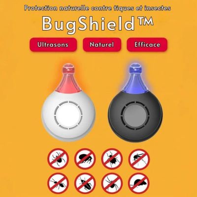 BugShield™ - Répulsif anti tiques à ultrasons pour animaux