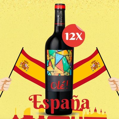 Olé 2022 Tempranillo - Pack 12 bouteilles