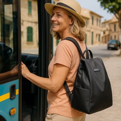SafeBack™ - Diebstahlgeschützter Rucksack für Reise und Transport