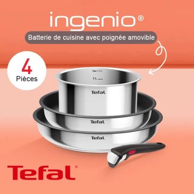 Tefal Ingenio 3er-Set Pfannen + abnehmbarer Griff