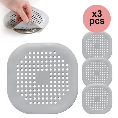Set de 3 Filtres à évier désodorisants pour cuisine et salle de bain