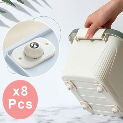 Set de 8 Roulettes Adhésives à Bille