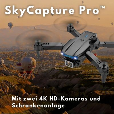 SkyCapture Pro™ Drohne mit zwei 4K-HD-Kameras
