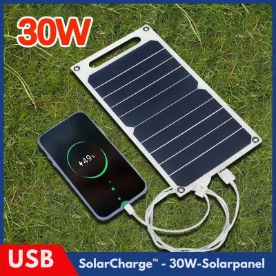 SolarCharge™ - 30W Solar-Panel-Ladegerät mit USB