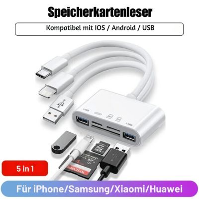 5-in-1-Speicherkartenleser