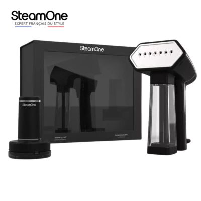 Coffret Défroisseur Vertical et Rasoir anti-peluche SteamOne