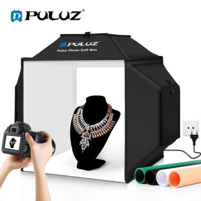 Fotostudio mit LED-Beleuchtung Puluz