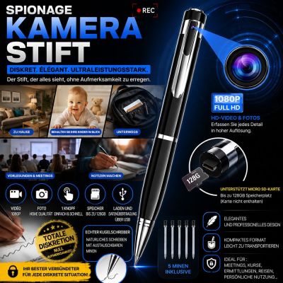 Spion Kamera Kugelschreiber