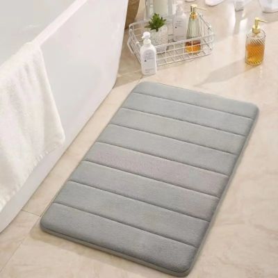 Tapis de Bain Ultra-Absorbant 40x60 cm – Antidérapant et Doux