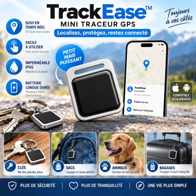 TrackEase™ - Mini Traceur GPS