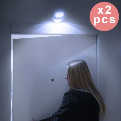 2er-Set LED-Lampen mit 360° Bewegungssensor