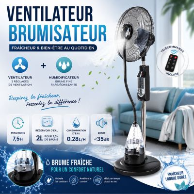 Ventilateur Brumisateur