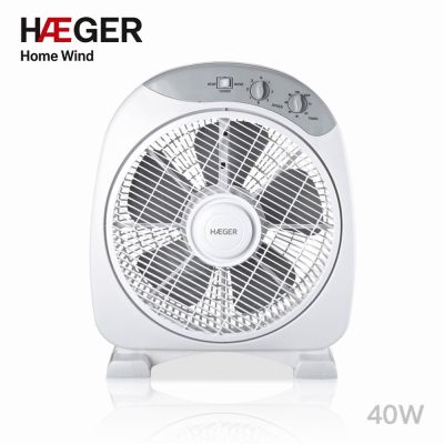 Ventilateur de sol avec minuterie Haeger