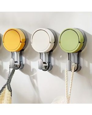 Crochets Muraux à Ventouse Haute Résistance – Lot de 3