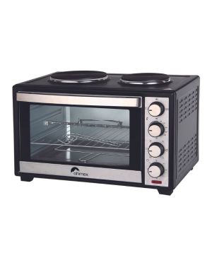 Elektrischer Backofen mit Platten 48L Ohmex
