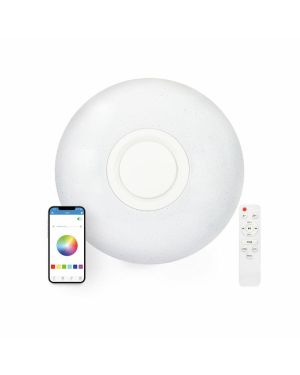 LED-Deckenleuchte mit Lautsprecher KSIX Rainbow