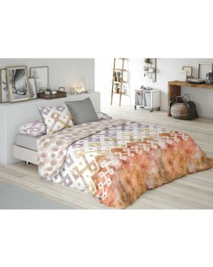 Pierre Cardin Orange Bettwäsche-Set für Einzelbett