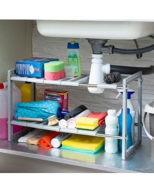 Modulares und ausziehbares Regal