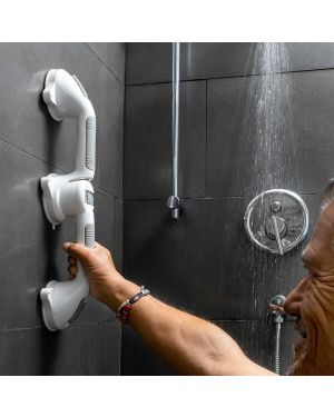 Doppelter Sicherheitsgriff für das Badezimmer