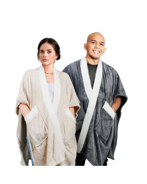Poncho-Decke Warmes Fleece