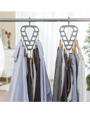 Set mit 2 Kleiderbügel-Organizern