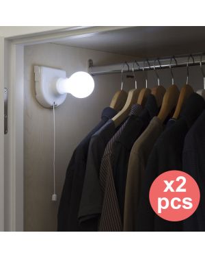 2er-Pack tragbare LED-Glühbirnen