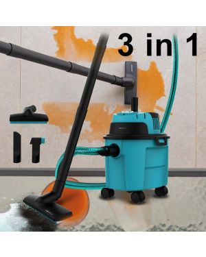 Staubsauger für Feststoffe und Flüssigkeiten mit Blasfunktion