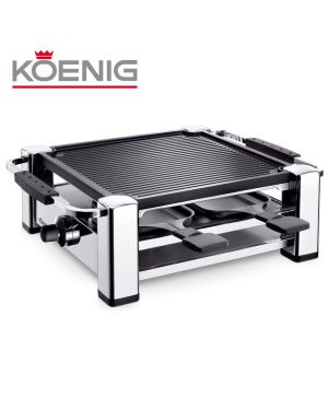 Raclette-Gril 4 personnes Koenig 2 en 1