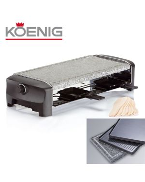 Raclette Gourmet 8 personnes Koenig 2 en 1