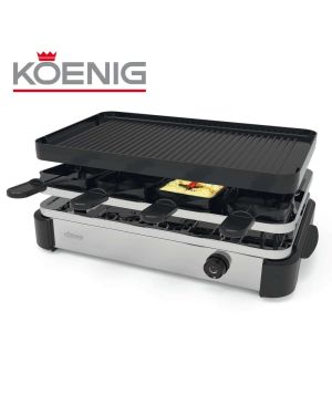 Gril à raclette Pro 8 personnes Koenig