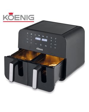 Air Fryer Doppelschublade 9L Koenig Fritteuse