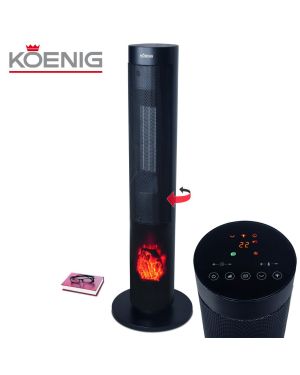 Chauffage Céramique 2000 W Oscillant Koenig