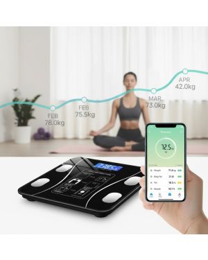 FitSmart™ – Bluetooth-vernetzte Waage – Fortschritte verfolgen