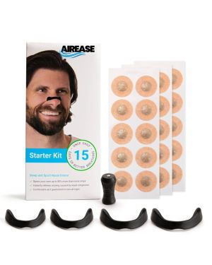 AirEase™ - Magnetische Nasenstreifen - Sport & Schlaf